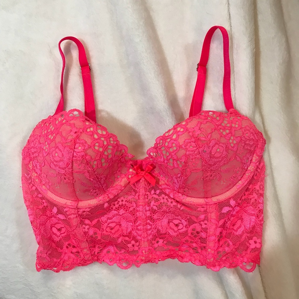 Like new push up longline bra